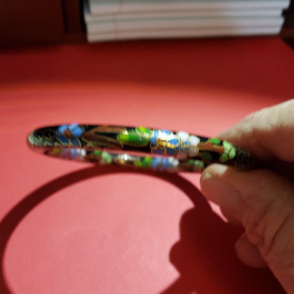 Vintage Asian style Bangle Bracelet - Picture 1 of 6